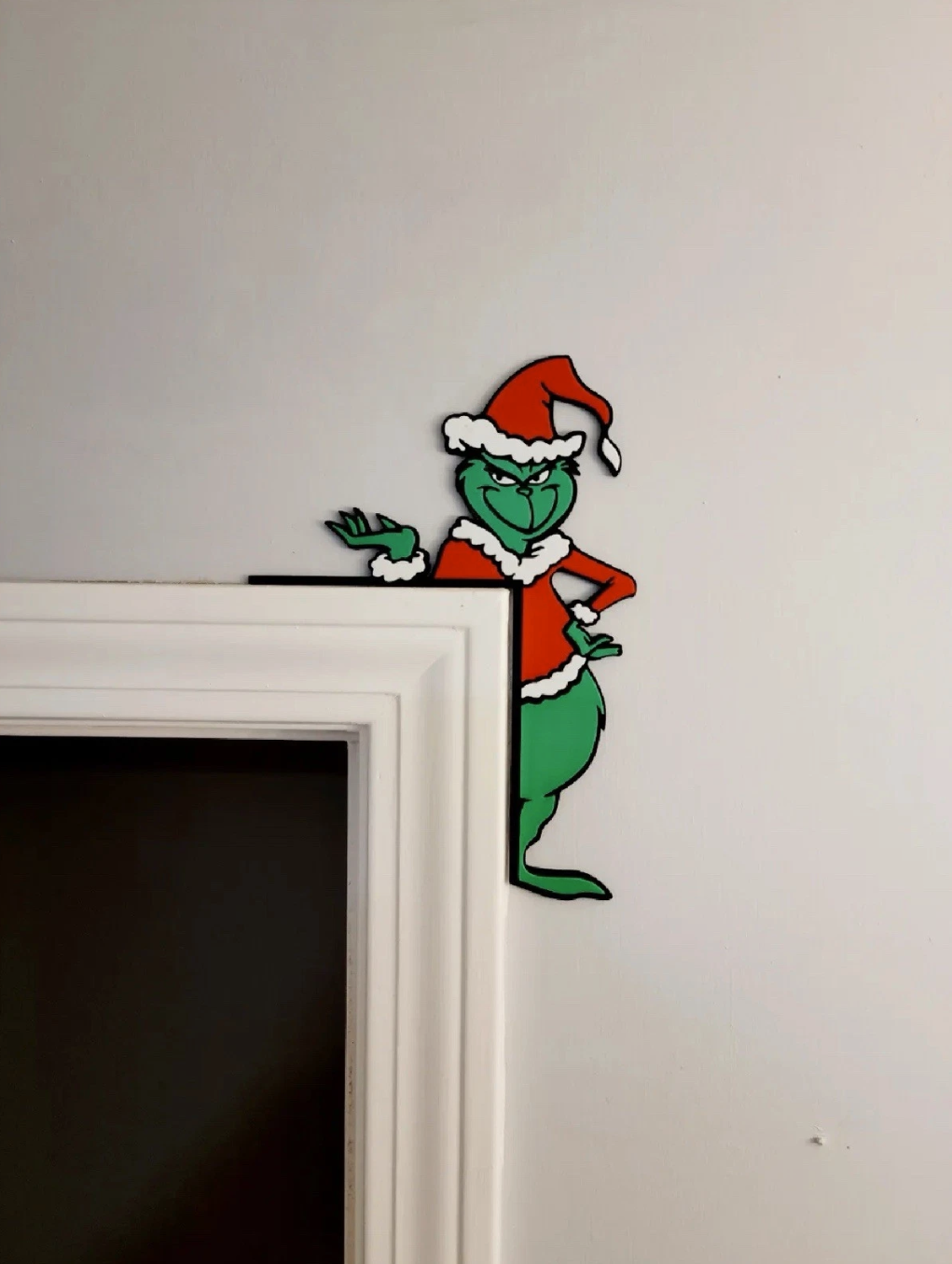 Grinch Door Hanger